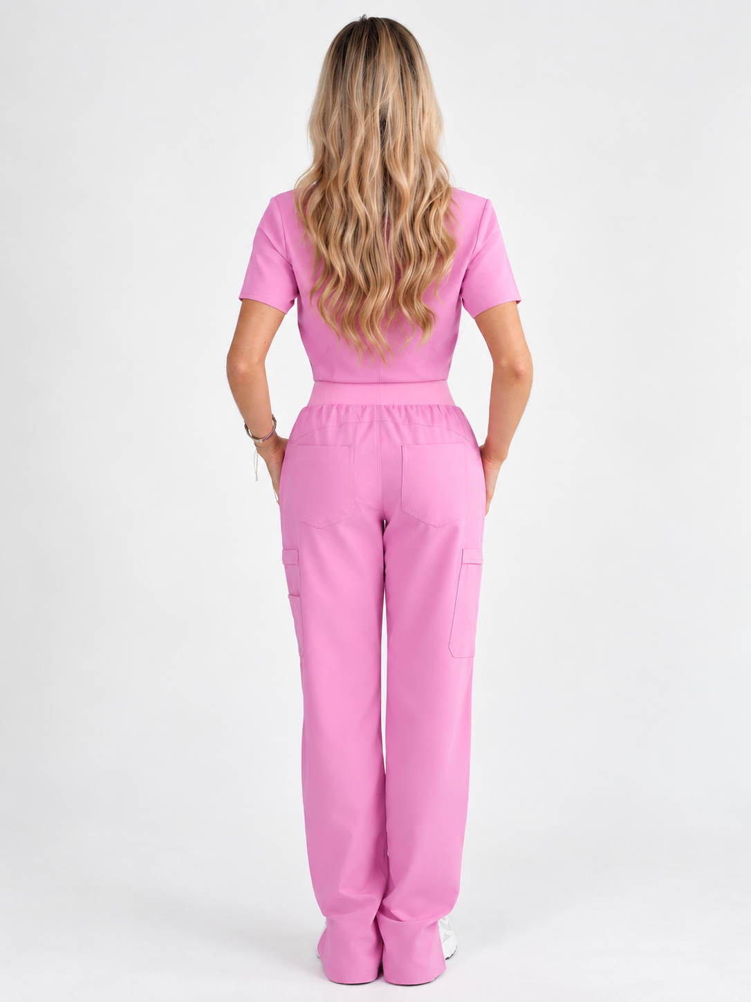 Aria Scrub Top - Bubblegum
