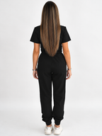 Luna Zip Jumpsuit - Midnight