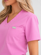 Aria Scrub Top - Bubblegum