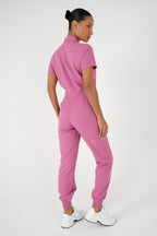Luna Zip Jumpsuit - Blush