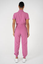 Luna Zip Jumpsuit - Blush