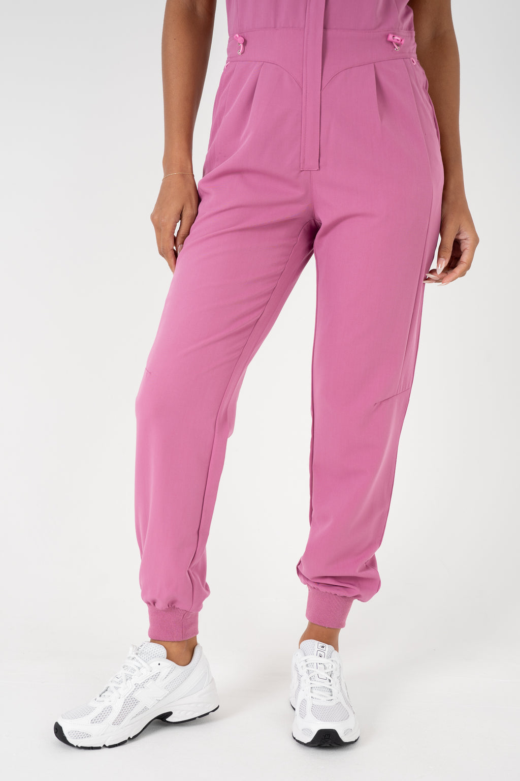 Luna Zip Jumpsuit - Blush