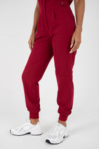 Luna Zip Jumpsuit - Merlot