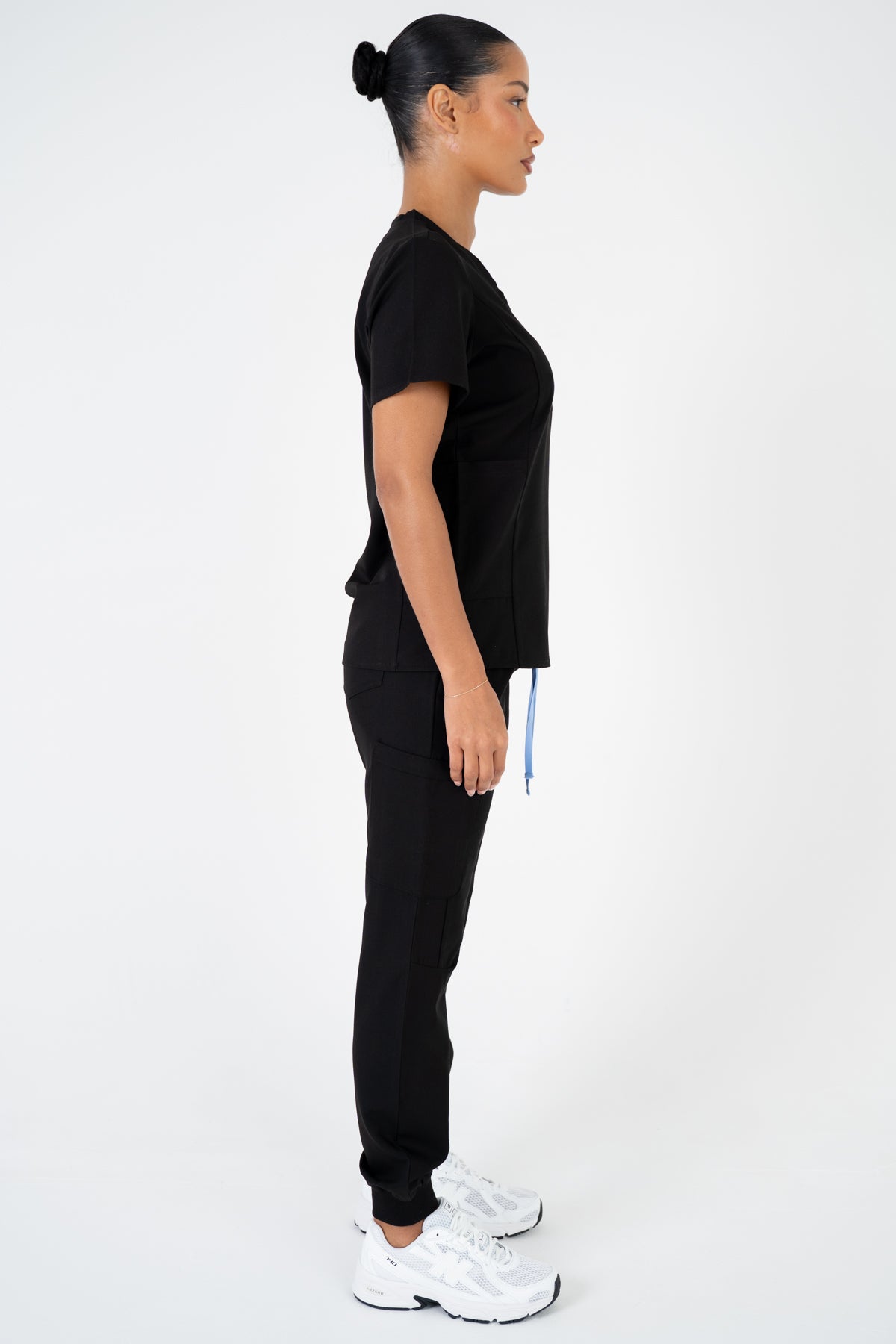 Aria Scrub Top - Midnight
