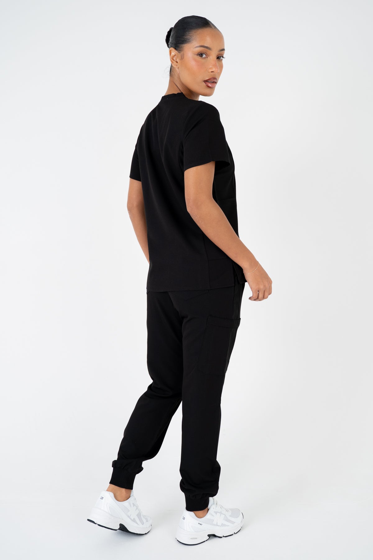 Aria Scrub Top - Midnight
