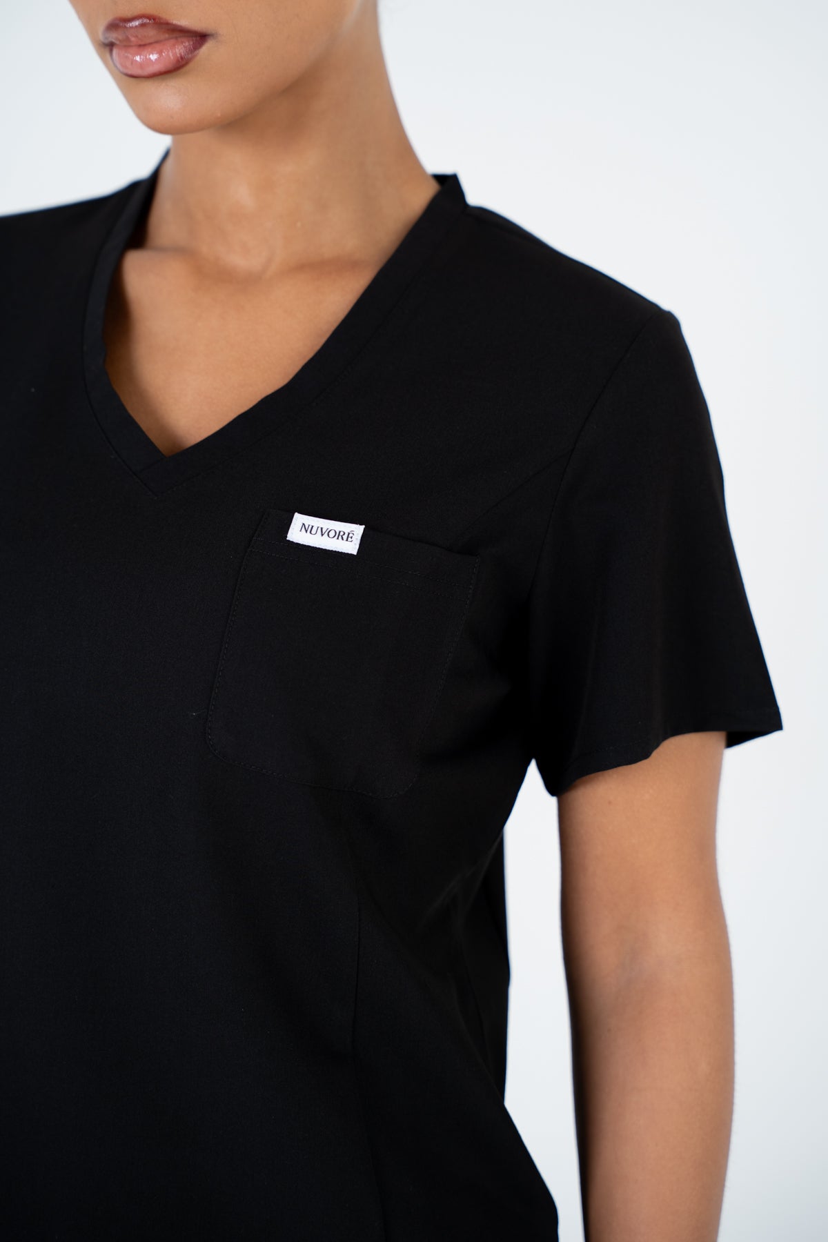 Aria Scrub Top - Midnight