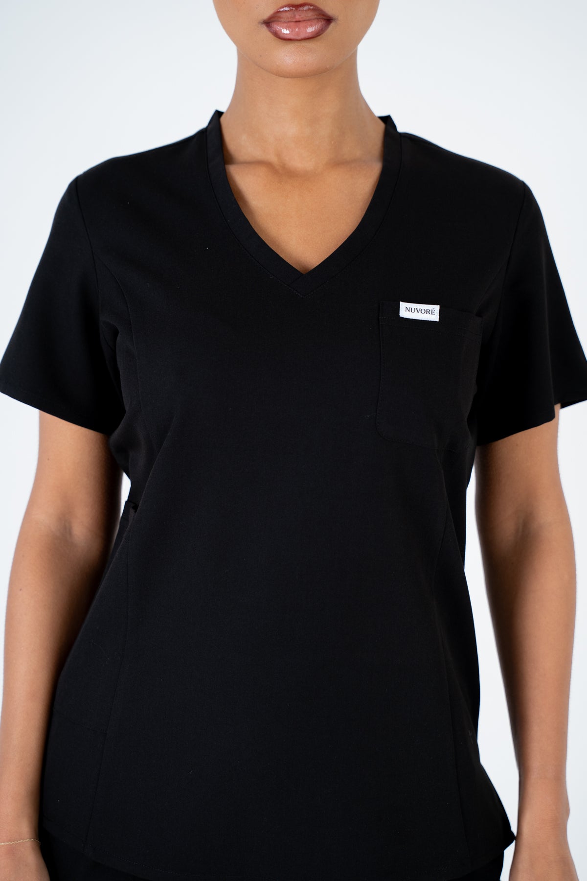 Aria Scrub Top - Midnight