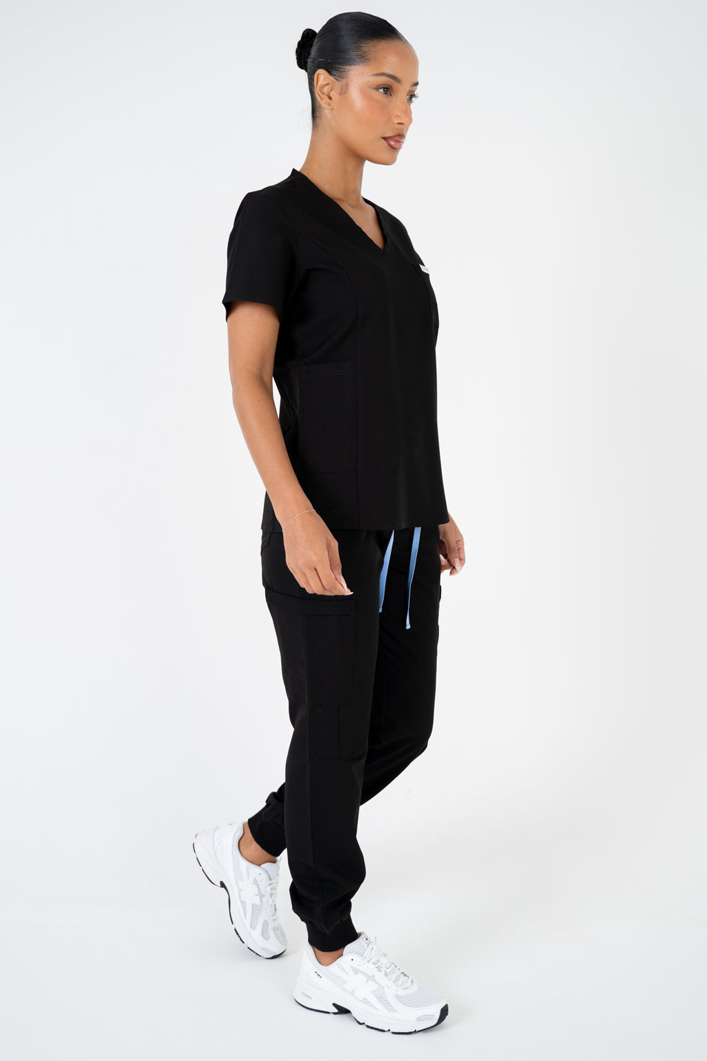 Aria Scrub Top - Midnight