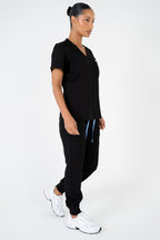 Aria Scrub Top - Midnight