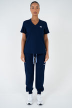 Aria Scrub Top - Ink
