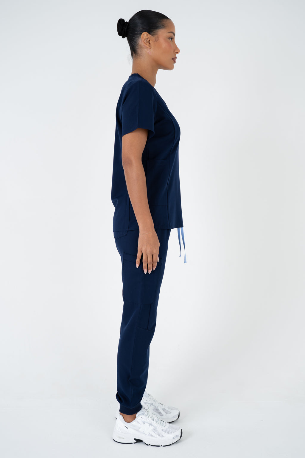 Aria Scrub Top - Ink