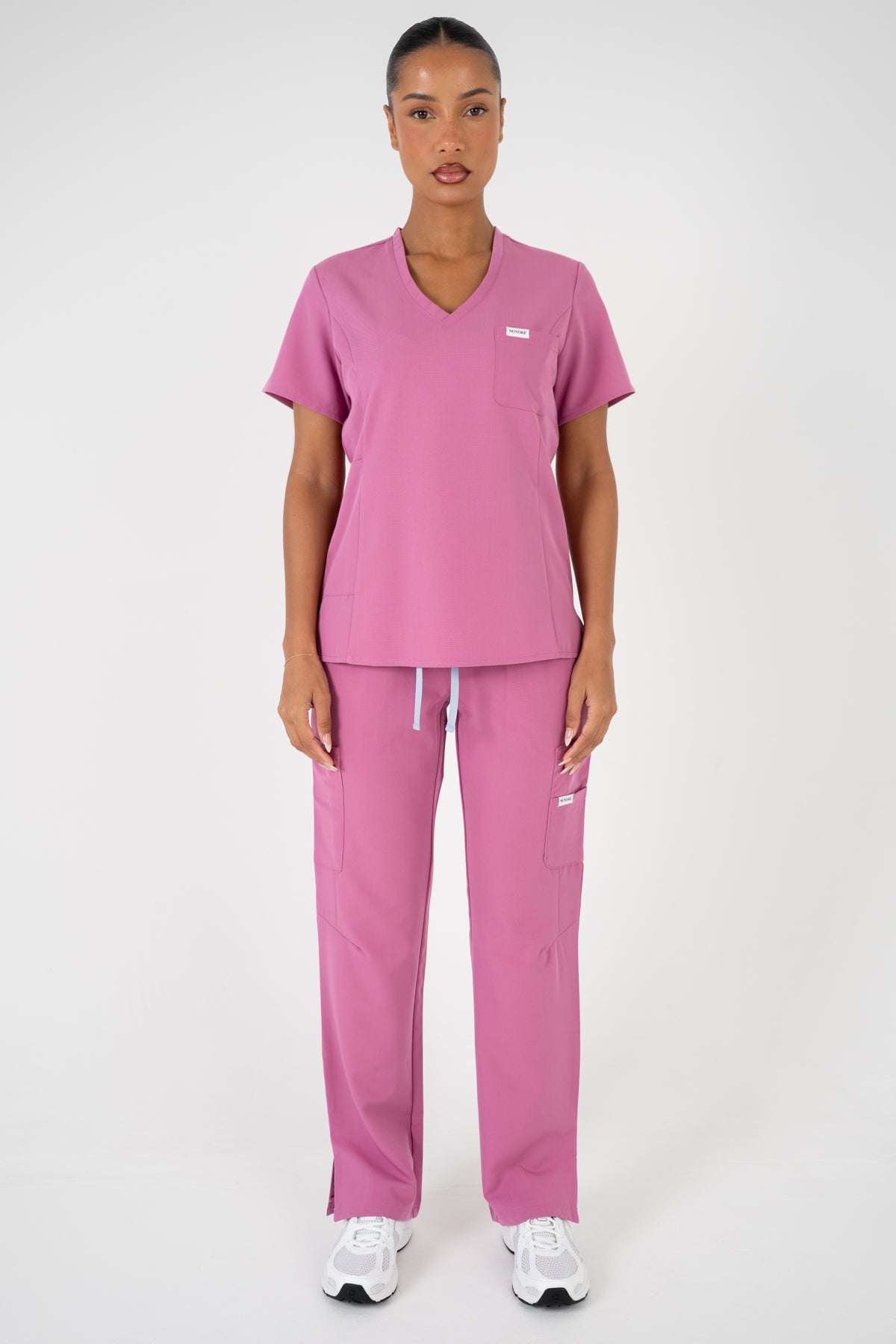 Aria Scrub Top - Blush