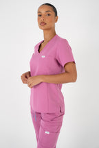 Aria Scrub Top - Blush