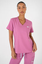Aria Scrub Top - Blush