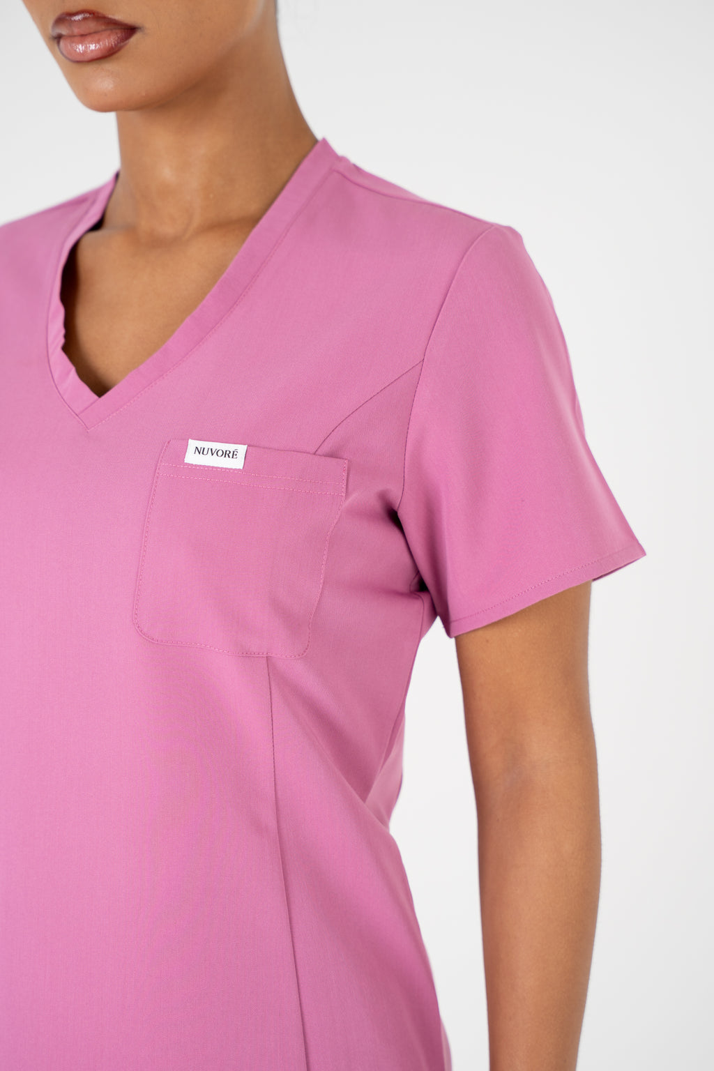 Aria Scrub Top - Blush