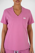 Aria Scrub Top - Blush