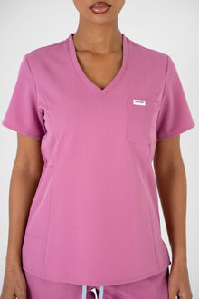 Aria Scrub Top - Blush